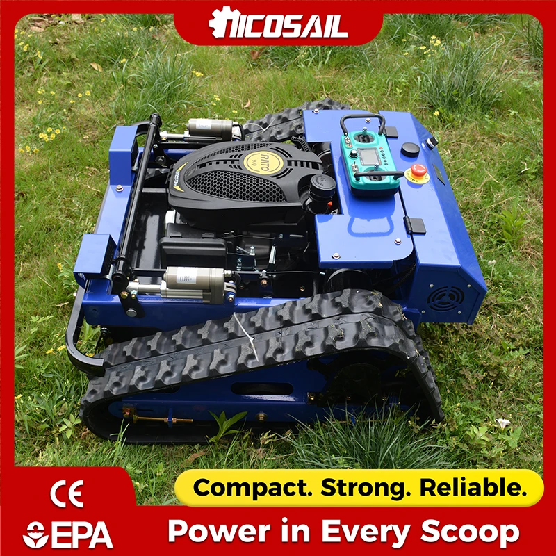 

Custom QL500 24V Remote Mower, 5-8H Full Charge, EPA Certified, Anti-Slip for EU Garden & Slope Mowing