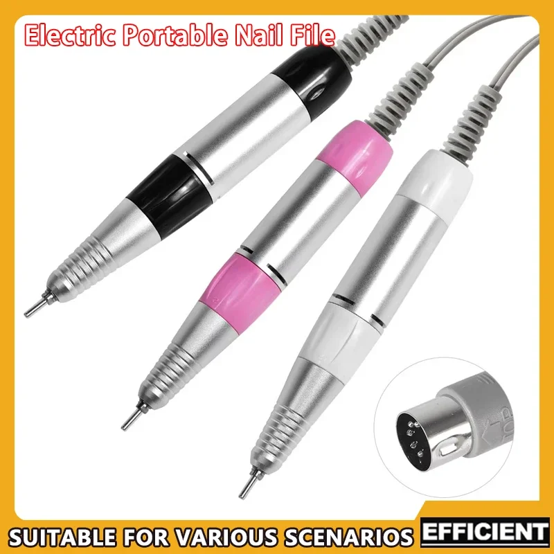 

Electric Nail Drill Machine 35000rpm 5-Pin Manicure Pedicure Handpiece Replacement Pen Handle Beauty Tool Accessory