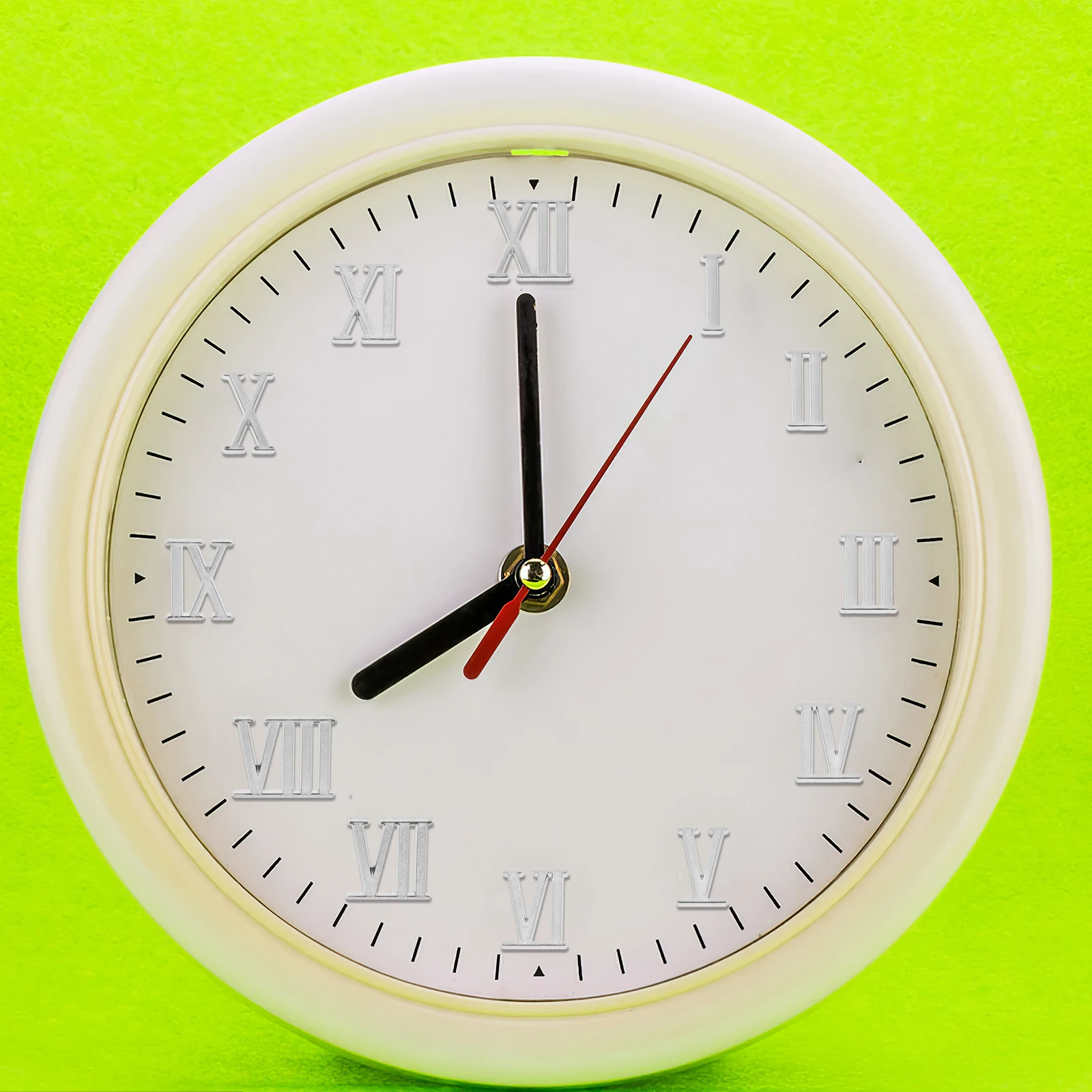 

5 Sets Roman Digital Card Clock Accessories Living Room Plastic Numbers for Making