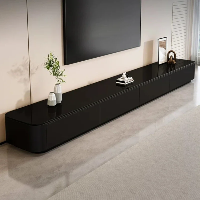 Hidden Corner Tv Stand Tables Lowboard Support Modern Mesas Tv Stand Black Long Mobili Arredamento Casa Furniture Living Room
