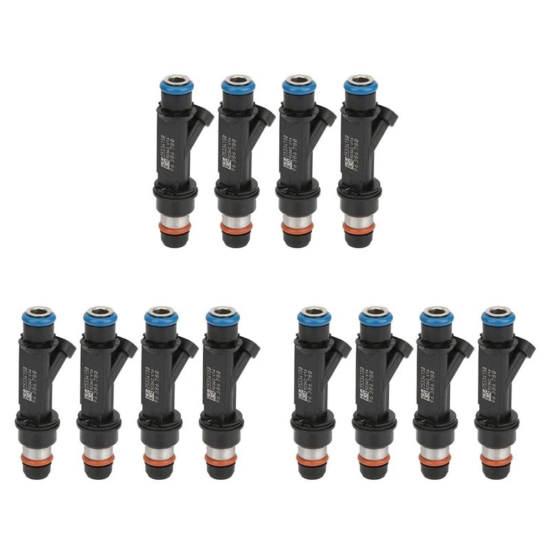 12Pcs/Set Fuel Injector For Chevrolet-Aveo 1.6L L4 Pontiac Wave 96386780 25334150 FJ720 4G1889 Car Accessories