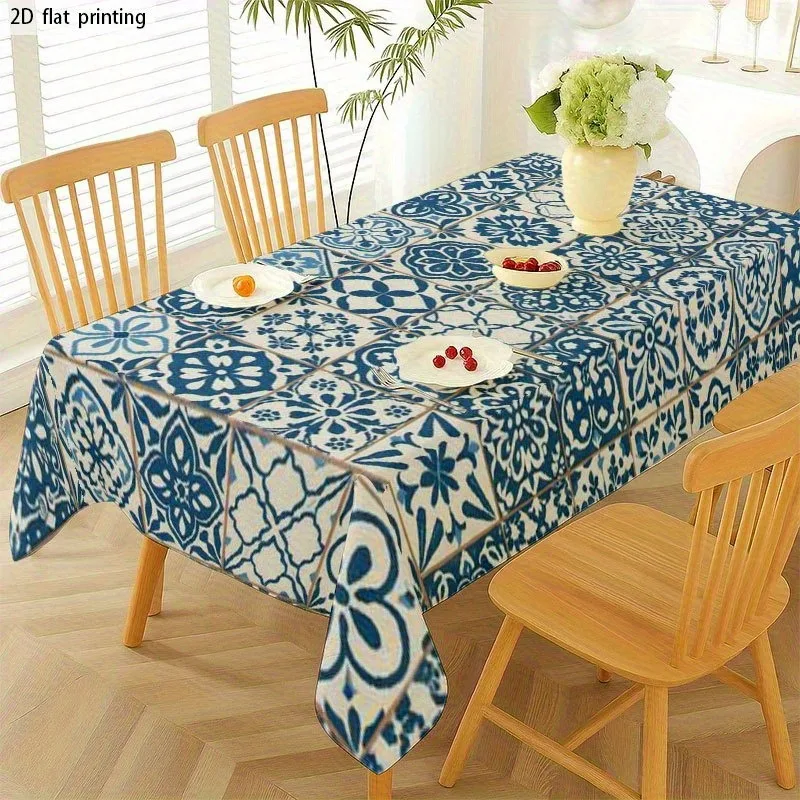 【2D】Tablecovers 1pc Soft, Fashionable and Beautiful Tablecloth Washable and Easy to Cleanzyc