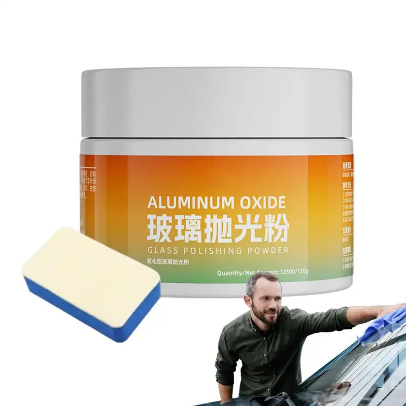 

120g Car Scratch Repair Polishing Powder Glass Polishing Cerium Oxide Multifunctional Car Paint Care Cleaning Scratch Repair