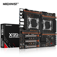MACHINIST X99 Dual CPU Motherboard LGA2011-3 Support Intel Xeon E5 2629 2649 2666 2673 2678 V3 2696 V3 CPU DDR3 RAM Memory MD8-3