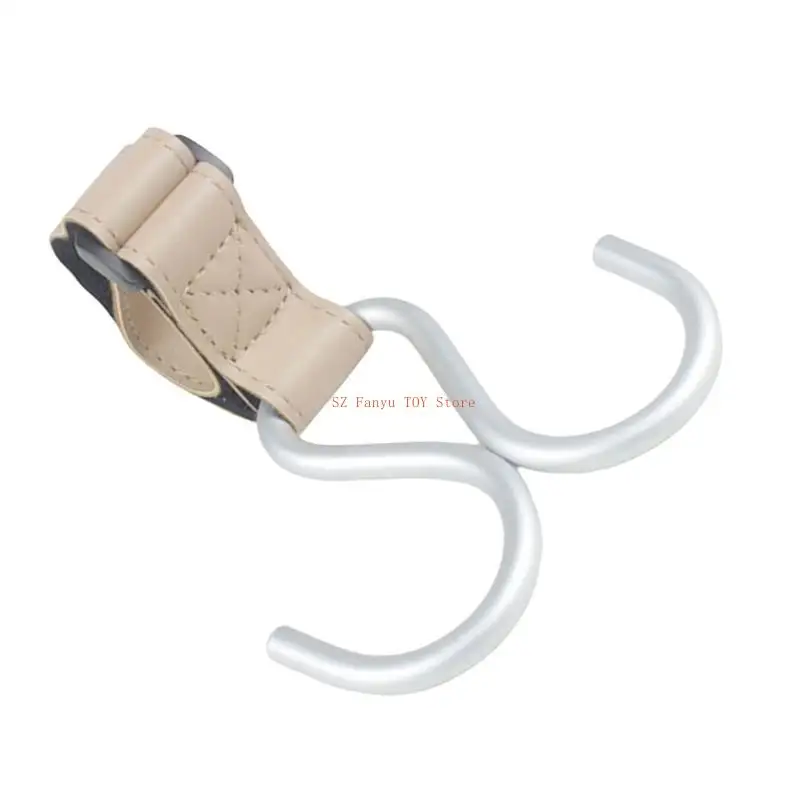 

96GC Baby Strollers Hook for Hanging Diaper Bags Groceries and More Adjustable Infants Cart Organiser Pushchair Hanger