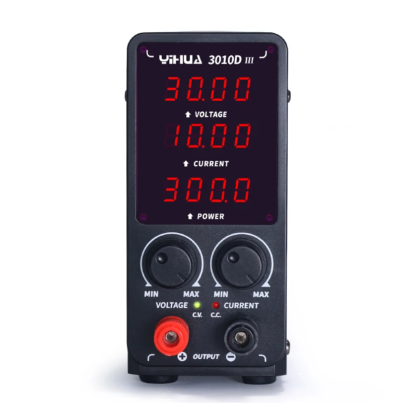 YIHUA 3010D-III 30V10A alimentatore per telefono cellulare, alimentatore per manutenzione comunicazione, alimentatore stabilizzato CC regolabile
