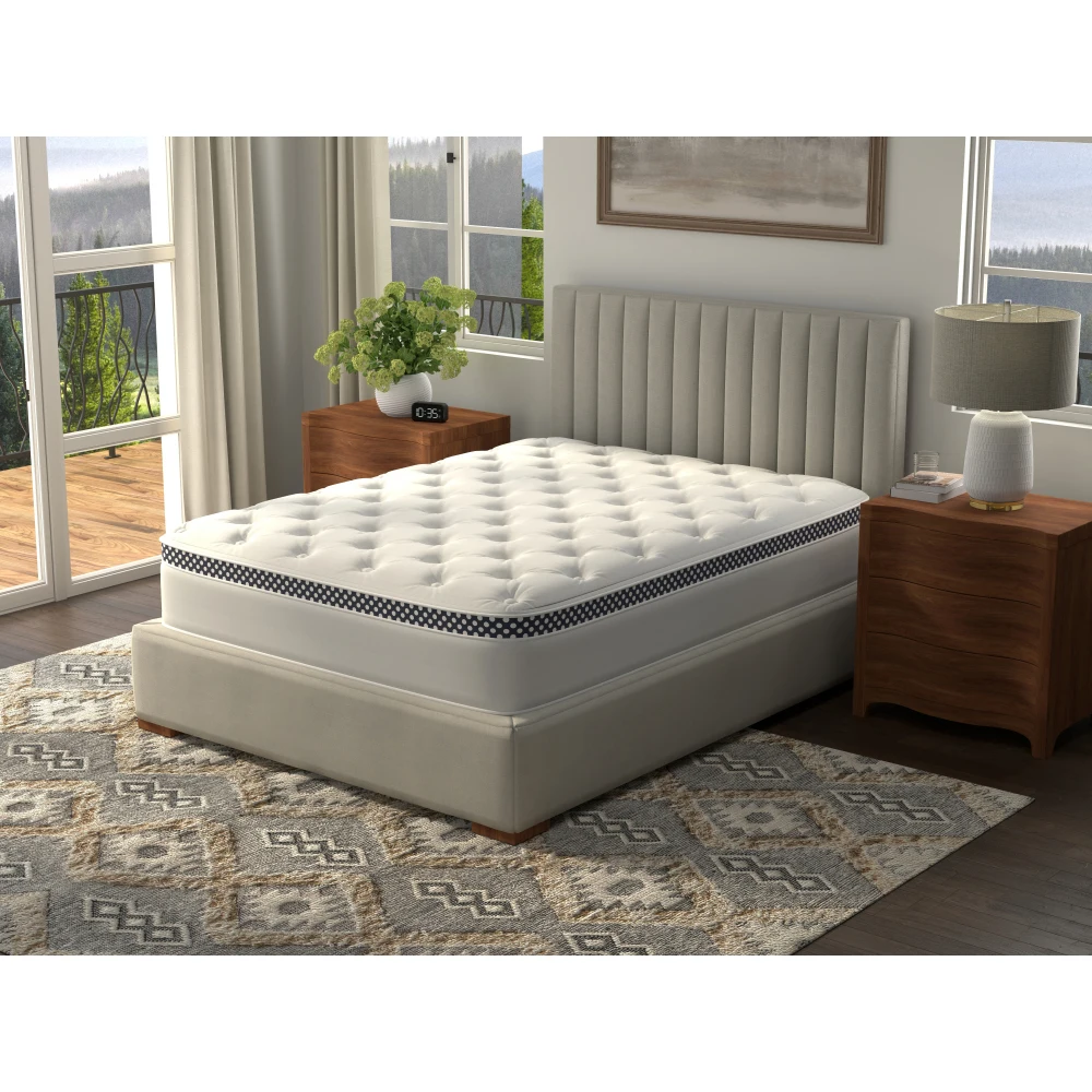 

Wink Firm 13.5" Full Eurotop mattress designed for people who want to sleep on top of the bed rather then in it