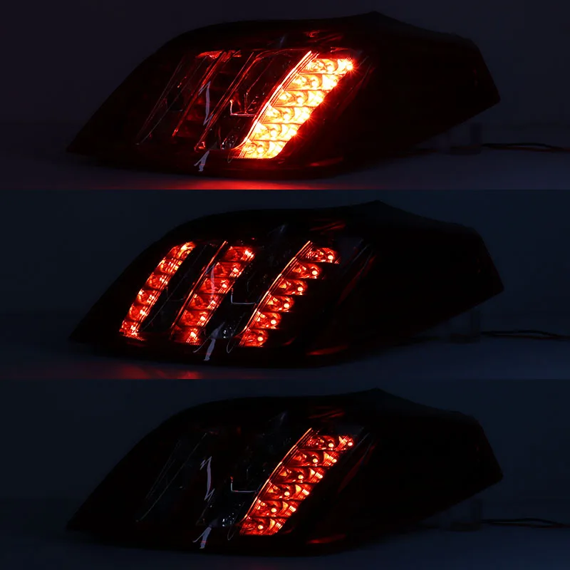 Car Accessories Tail Light Rear Bumper Turn Signal Fog Lamp For Peugeot 508 2011 2012 2013 2014 Taillight Assembly Auto Parts