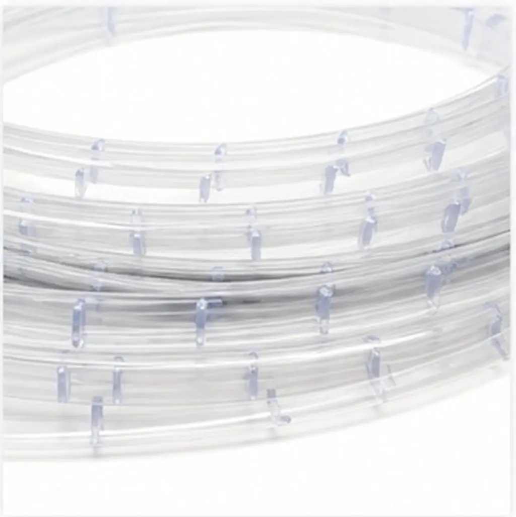 Clear PVC Glass Retainer Strip for Cabinet Panels – Flexible Glazing Trim, Secure Fit DIY Repair Molding