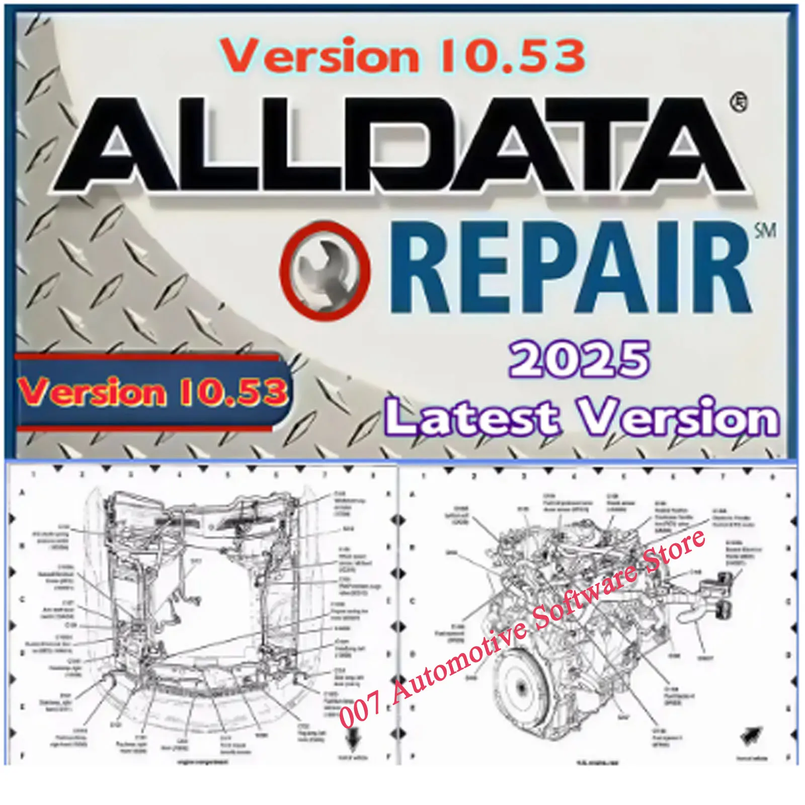 2025 برنامج Alldata 10.53 Autodata 3.45 vivid 2018 تحميل بيانات ورشة عمل الارتباط ATSG2017 #2