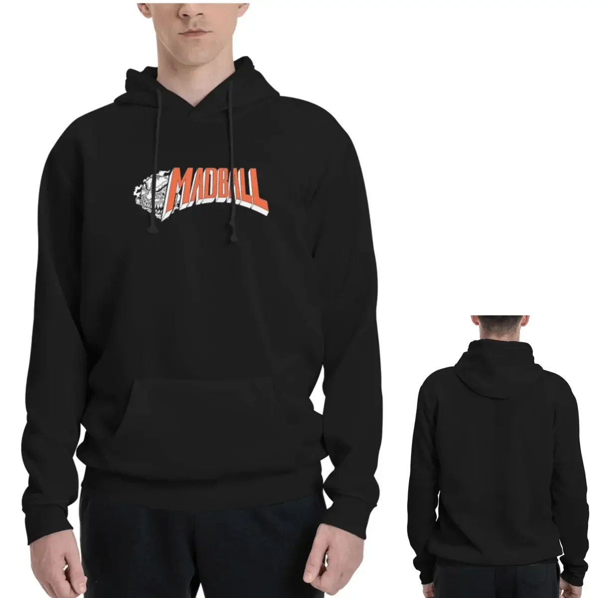 Madball ملصق هوديس الرجال النساء بلوزة كاجوال بلوزات الهيب هوب طويلة الأكمام مقنعين الخريف الشتاء