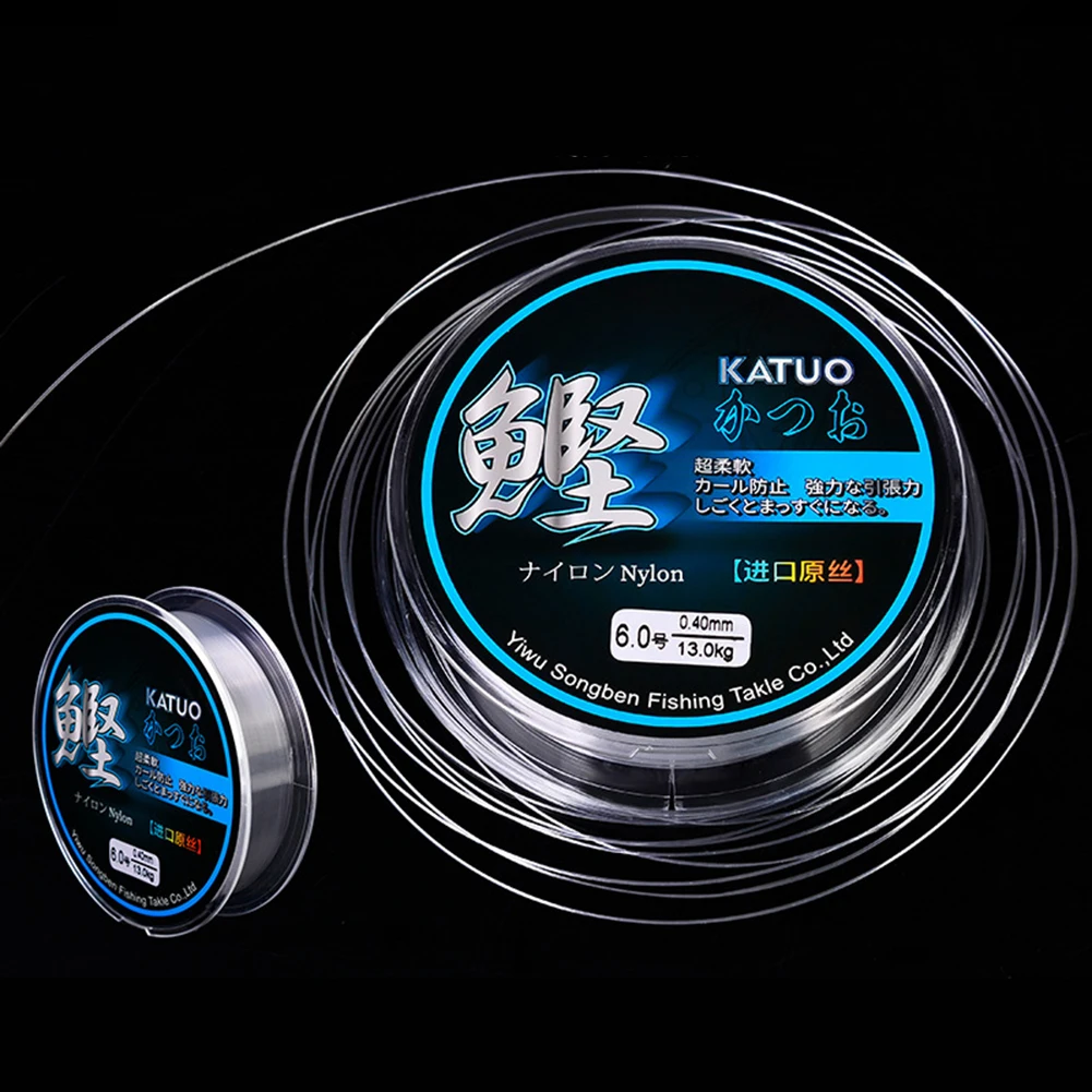 100m Super Strong Fishing Line Japan Monofilament Nylon Fishing Line Fishing Line All For In Summer Super Strong Monofilament