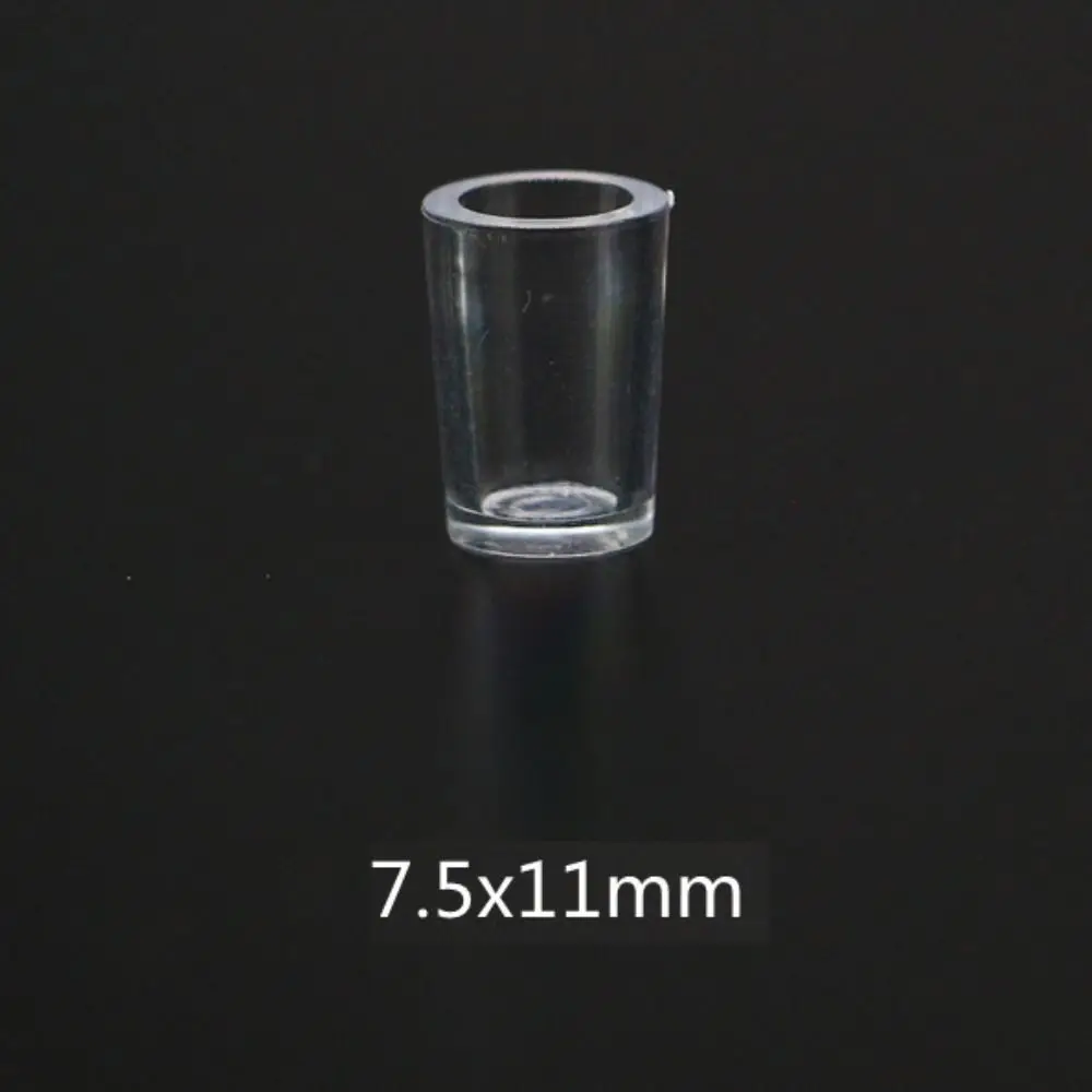 10Pcs/Set Simulation 1:12 Dollhouse Furniture Water Cup Juice Glass Dollhouse Wine Glass DIY Craft Miniature