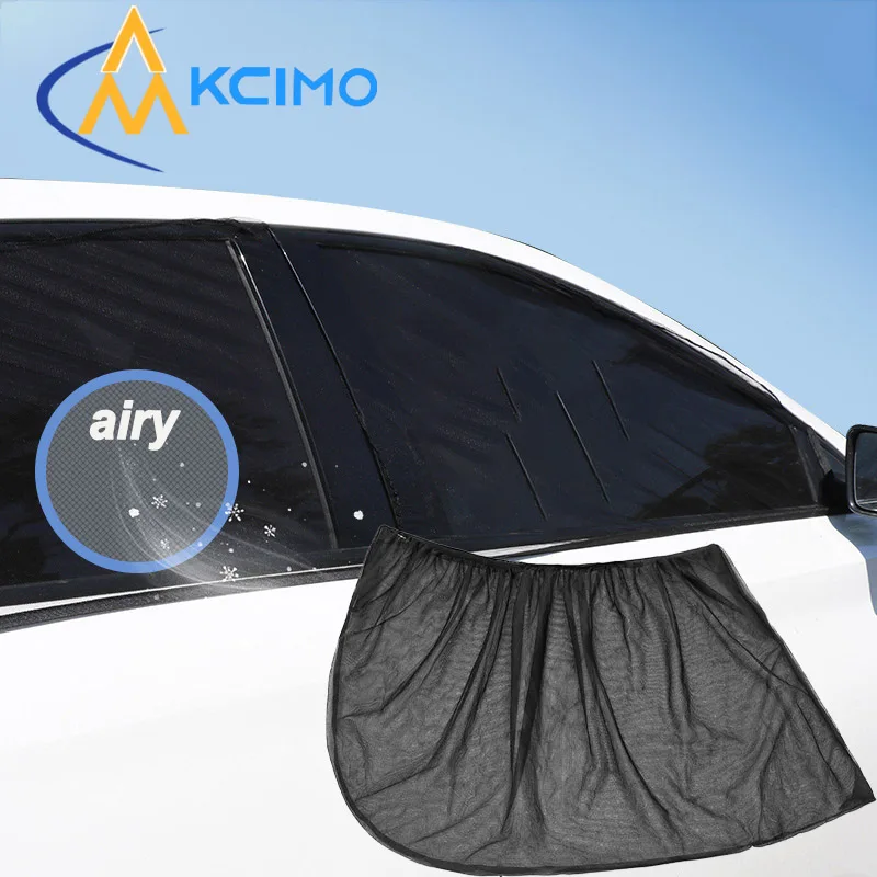 

Car mosquito proof mesh sunshade privacy insulation car curtain universal type