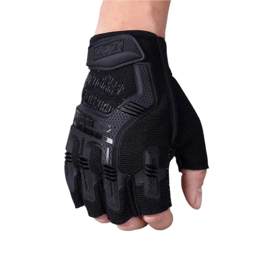 1 Pair Cycling Gloves  Fasten Tape   Riding Gloves Shockproof Cycling Gloves