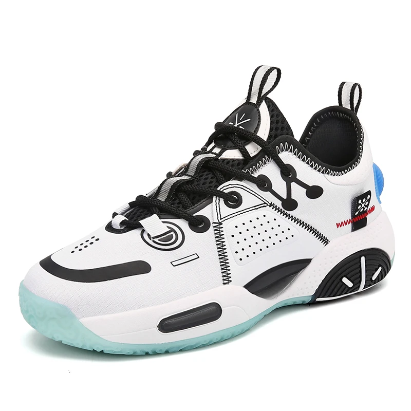 รองเท้าบาสเก็ตบอลรุ่นใหม่ - รองเท้าผ้าใบอเนกประสงค์ที่สวมใส่สบายสำหรับทุกเพศ เหมาะสำหรับกีฬาบาสเก็ตบอล กีฬากลางแจ้ง และการสวมใส่เพื่อการพักผ่อน