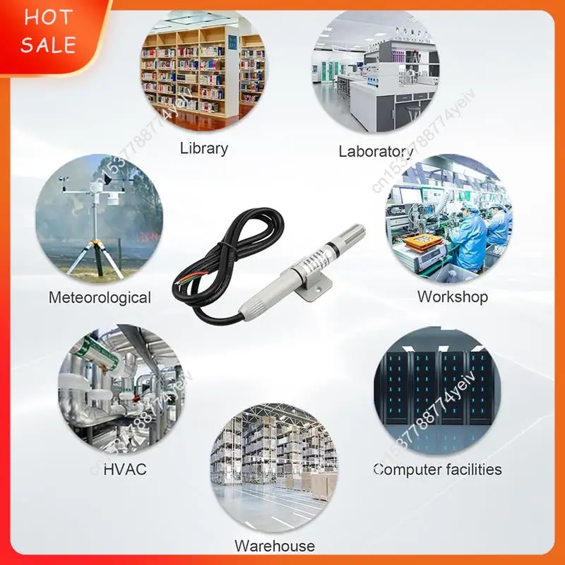 RS485 Temperature And Humidity Transmitter Duct Transmitter Integrated Temperature And Humidity Transmitter A62X