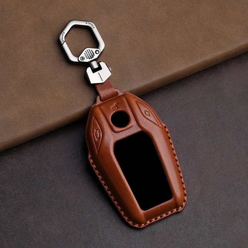 

Suitable for BMW LCD key holder new 5 series 535/7 series 730li/740/X3/X5/X7 leather car bag