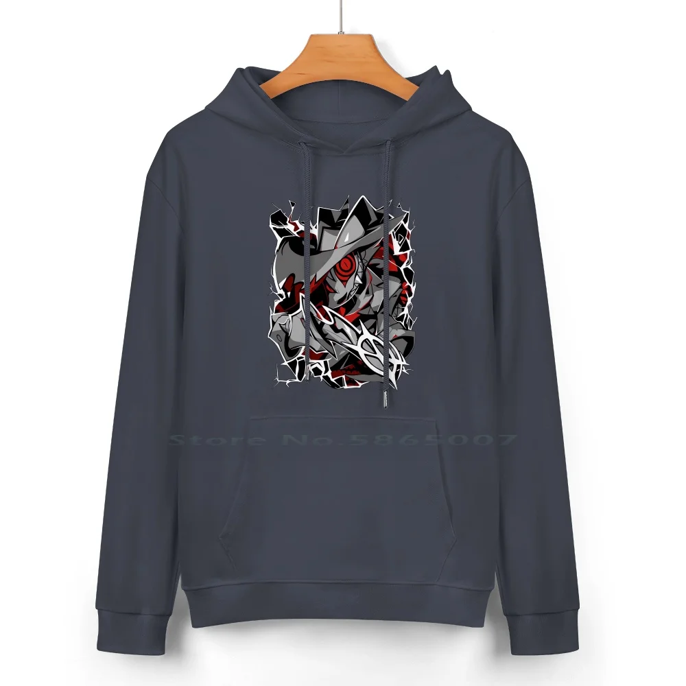 Striker Demon Design-Helluva Pure Cotton Hoodie Sweater 24 Colors Vivziepop Imp Moxie Hellhound Angel Dust Nifty Demon Pig Fat