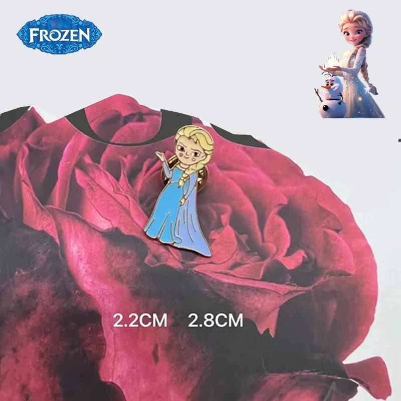 Disney-Pin esmaltado de Frozen para mochila, insignias de solapa de mezclilla, broches de bolso, insignia de dibujos animados