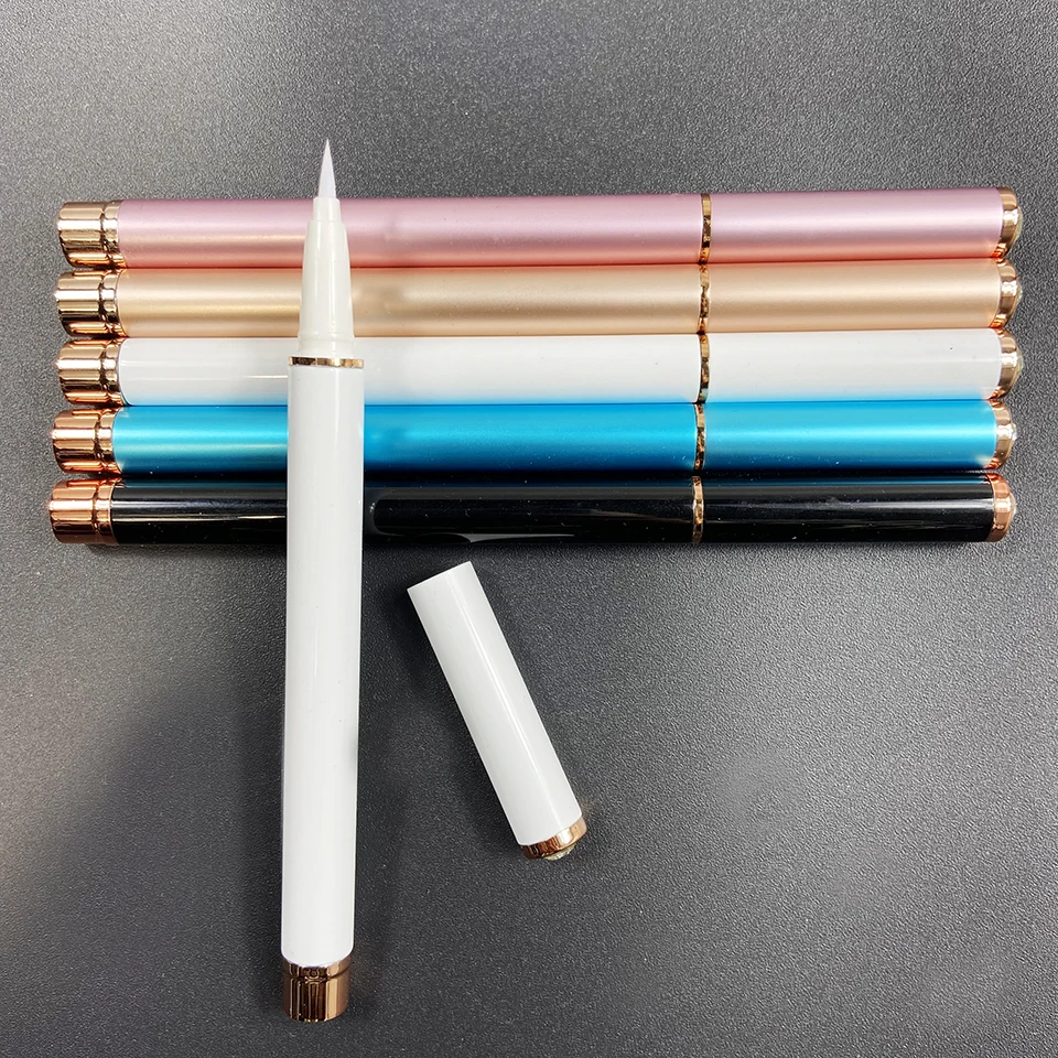 REDSIREN 2-in-1 Wimpernkleber & Eyeliner Wasserfest Langanhaltend Selbstklebender Kleber für Künstliche Wimpern Schwarzer Flüssig-Eyeliner Klebestift – Detail 12