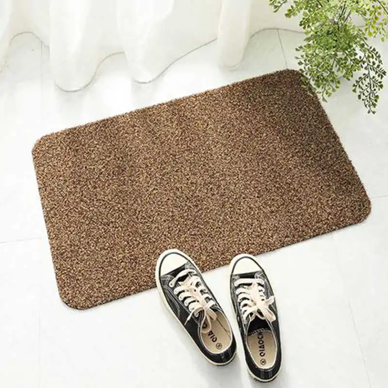 

Shoe Clean Doormat Entrance Door Mat Hallway 40x60cm Polyester Fiber Anti Slip Area Rug Floor Carpet Home Decoration