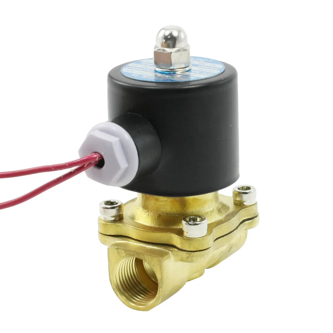 Brass Electric Solenoid Valve Pneumatic Valve for Water / Oil / Gas DN6 DN20 DN8 220V DC24V