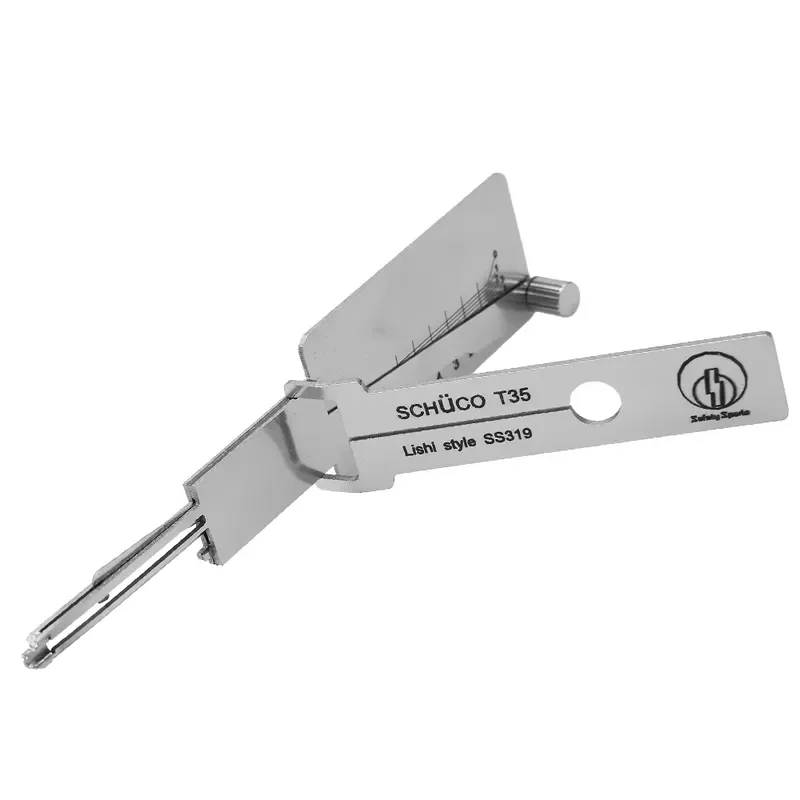 

2-in-1 Residential Civil Lock Opening Lock Lock Pick Set Locksmith Supplies Opening&Reading Tools SS319
