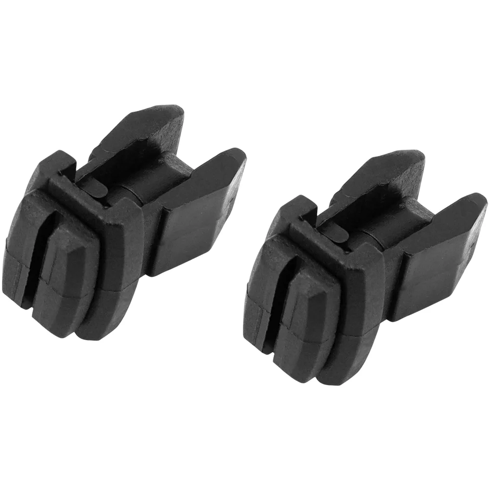 2PCS Black PP RV Fridge Vent Clips Locking Kit For Camper Trailer Van Refrigerator Door Latch Accessories