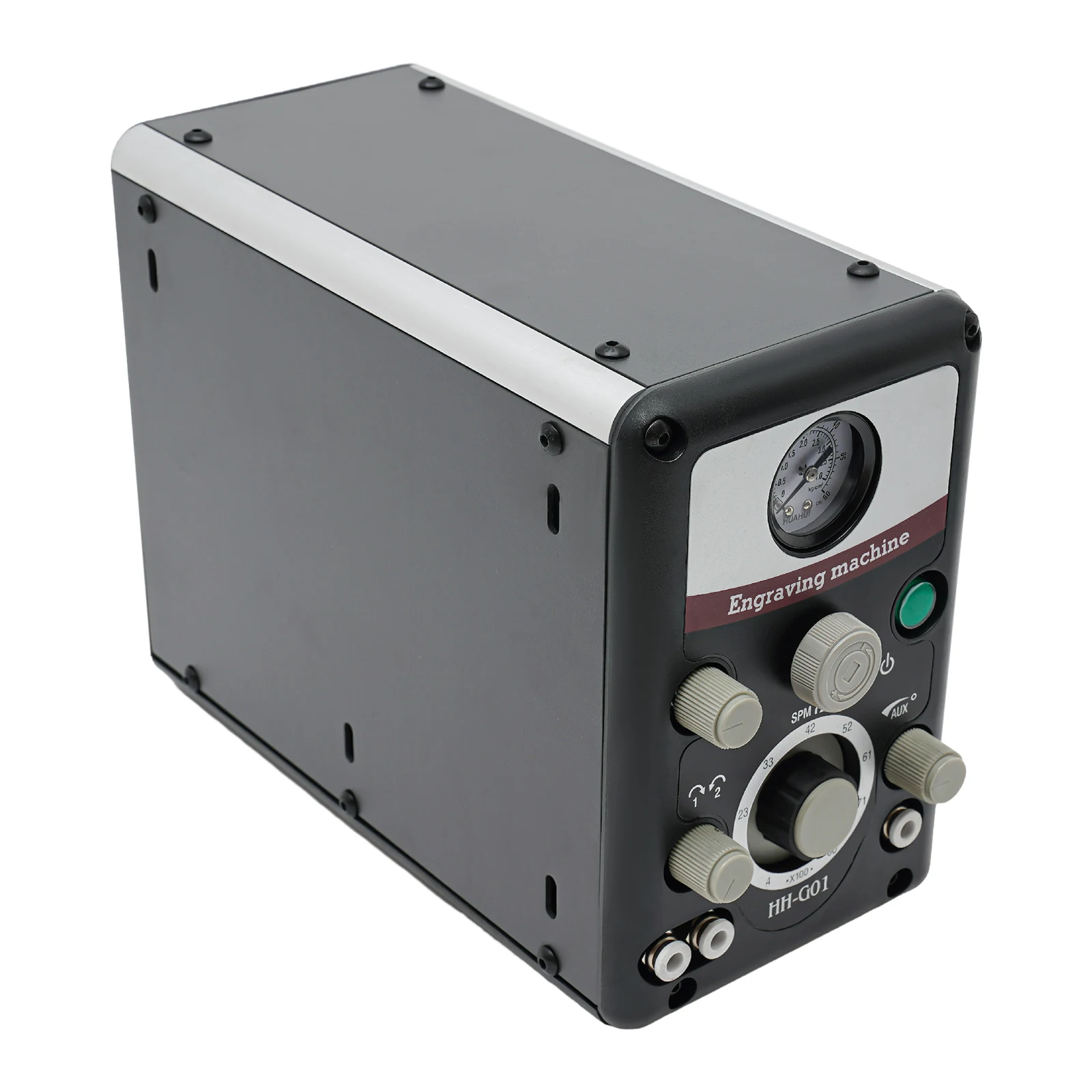 Pneumatische Graviermaschine 8000 U/min, Doppelkopf-Graviermaschine mit pneumatischem Antrieb, Schmuckwerkzeuge für den privaten/gewerblichen Gebrauch – Detail 7