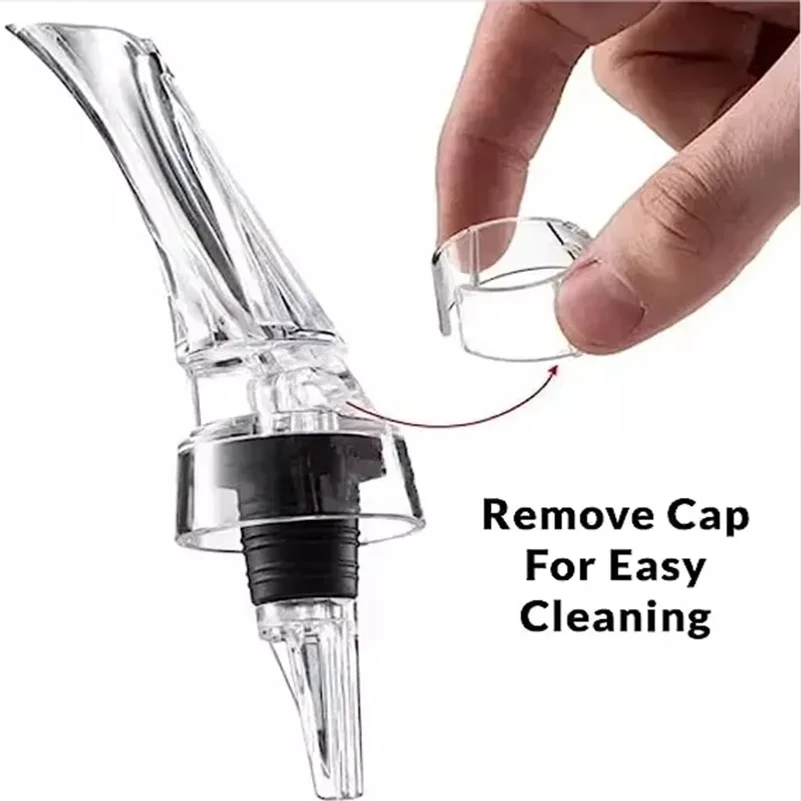 1 قطعة من أداة تهوية النبيذ ال - مراجعة Wine Aerator Pour وسعره