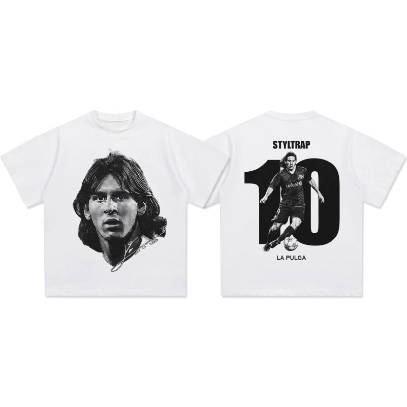 Superior 2026 Summer American Style Short-Sleeved Round-Neck T-Shirt Breathable Cool-Feel Printed Short Sleeve for Men and Women