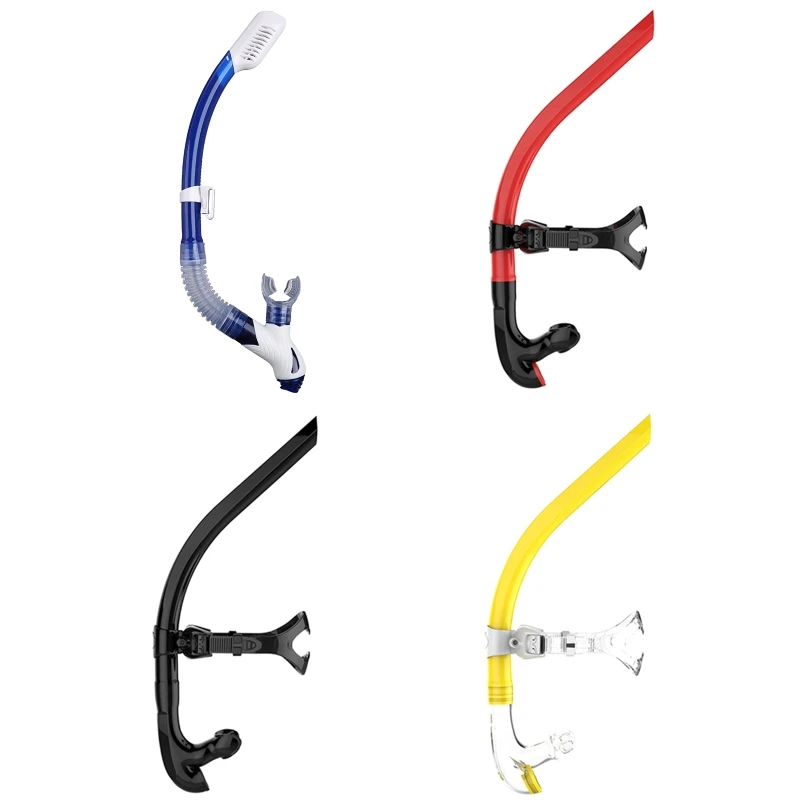 Professional Open Top Swimming Breathing Tube Snorkel Underwater Diving Snorkeling Equipment Gear for Learner Beginer