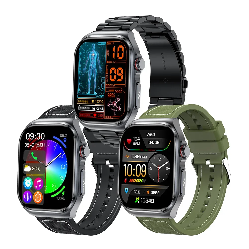 

Smartwatch relojes montre intelligente smart watches ECG bloo d oxyge n health care ip68 waterproof smart watch