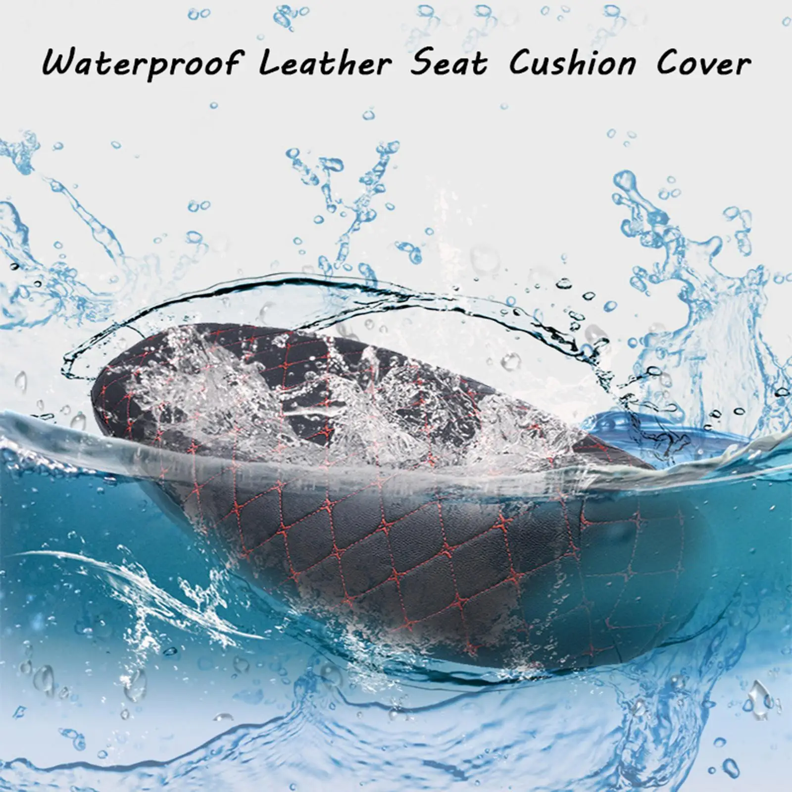 Universal Motorcycle Saddle Cushion Pad Waterproof Dustproof Seat Cover Protector for Electric Scooter Bike Chair Accessory