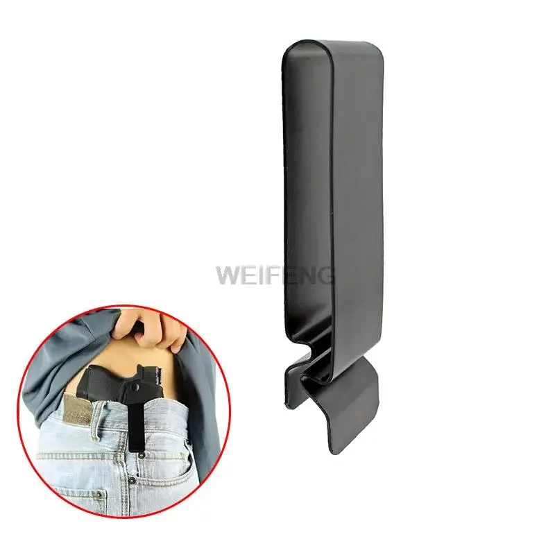 Tactical 2-inch Metal Belt Waist Pistol Holster Clip Belt Hunting Spring Hook Clip Multi-purpose DIY Iron Clip