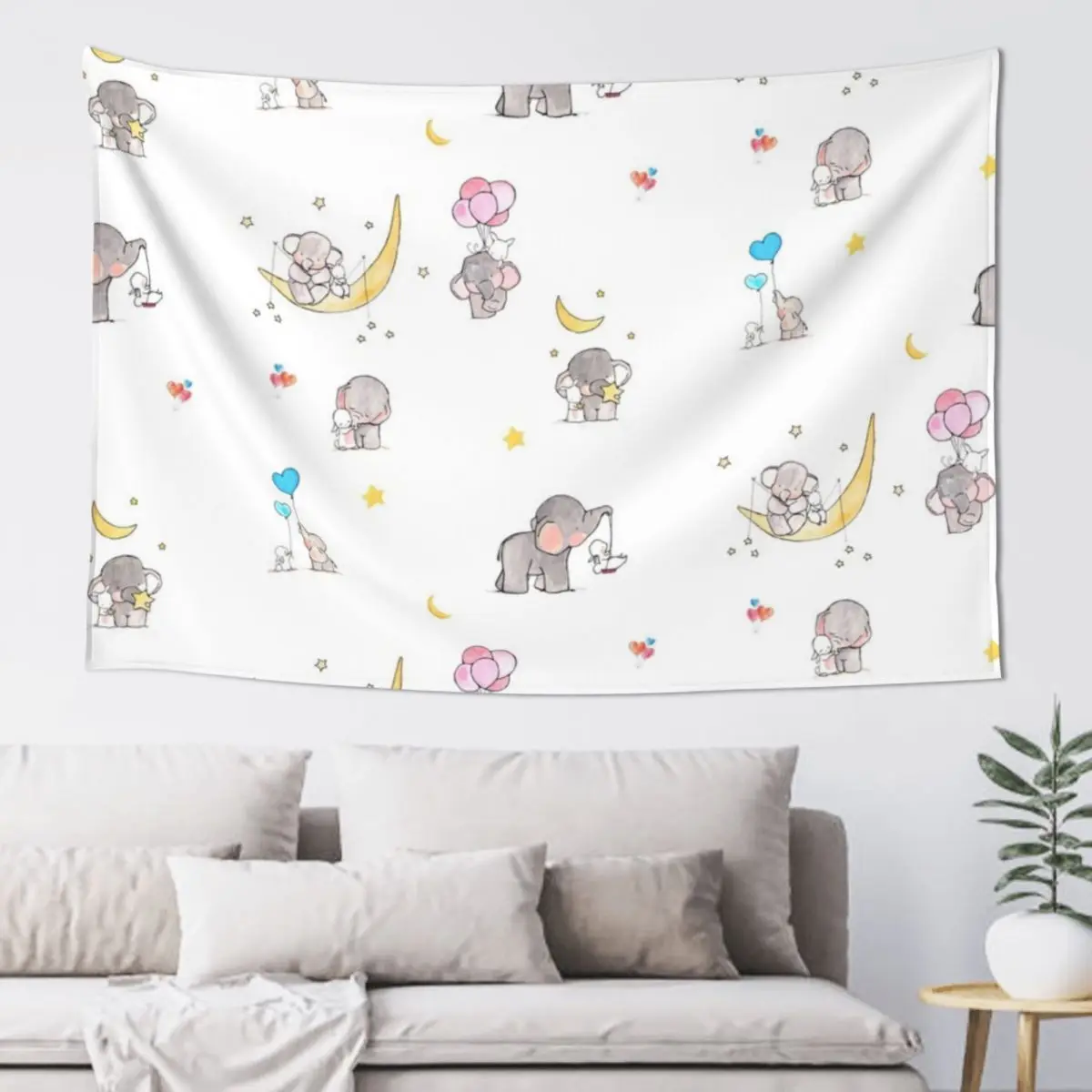 

Baby elephant collage Tapestry Room Decorations Aesthetics Cute Decor Decoration Bedroom Tapestry