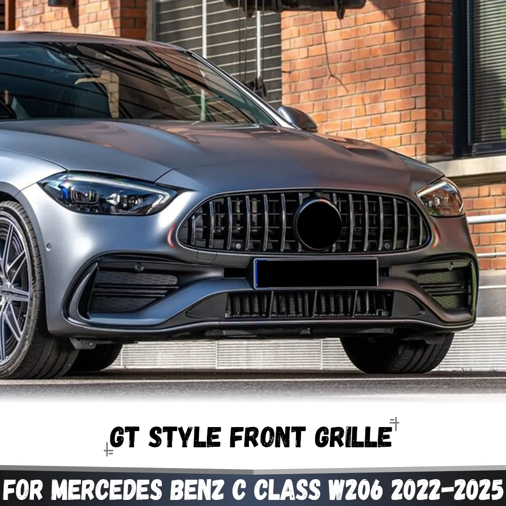Решетка радиатора ST-стиль для Mercedes-Benz C-Class W206 C200 C220 C300 2022-2025