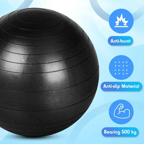 Imagen 2 del producto Pelota de Yoga de 65/75/85cm, pelota de equilibrio para Fitness, pelota deportiva para embarazo, Pilates, accesorios para Yoga y Pilates, equipo de gimnasio en casa