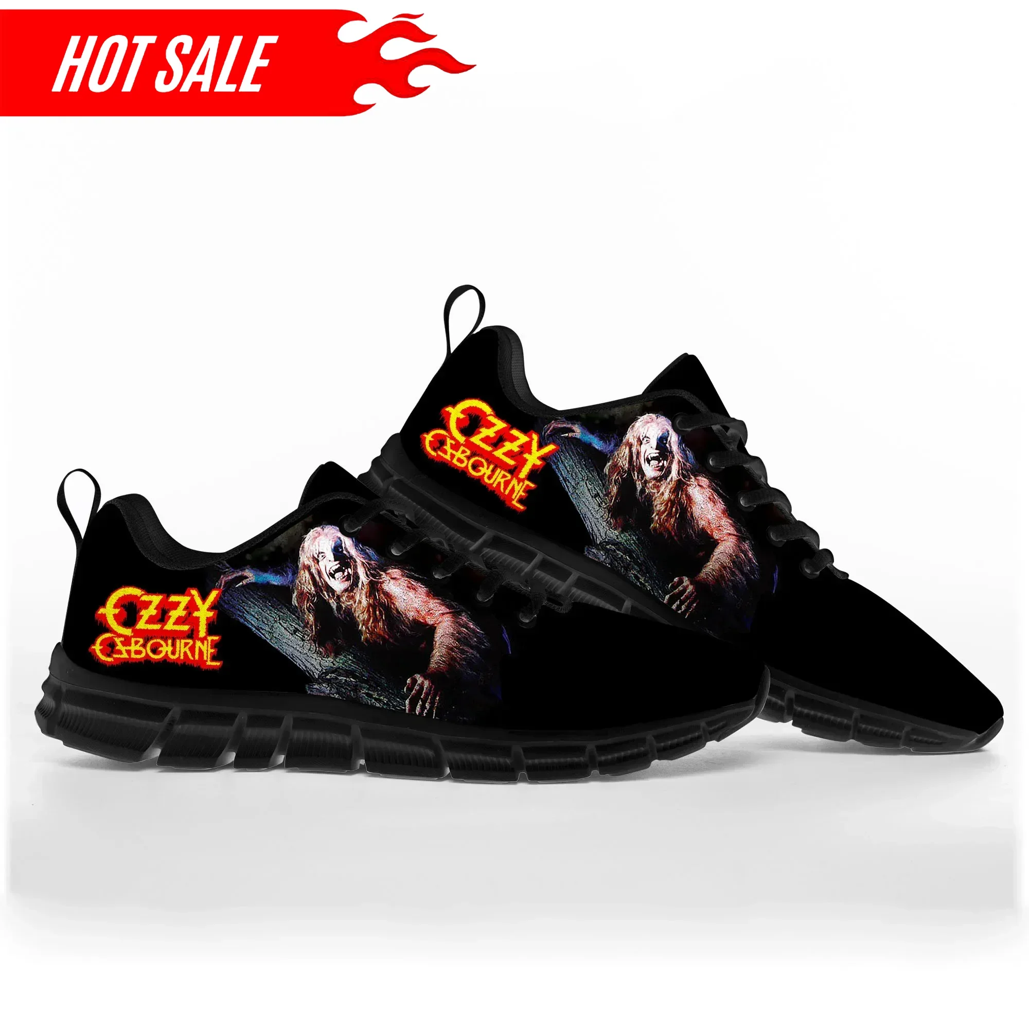 

Hot Ozzy Metal Rock Singer Osbourne Sports Shoes Mens Womens Teenager Sneakers Casual Custom High Quality Couple Shoes