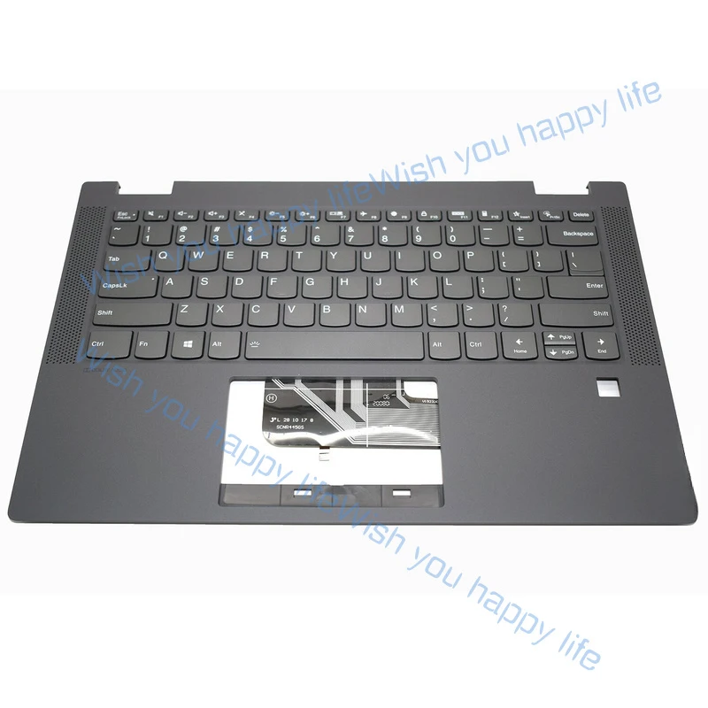 L... New Upper Case w/US Backlit KB For Flex 5-14IIL05 81X1 5-14ARE05 81X2 5-14ITL05