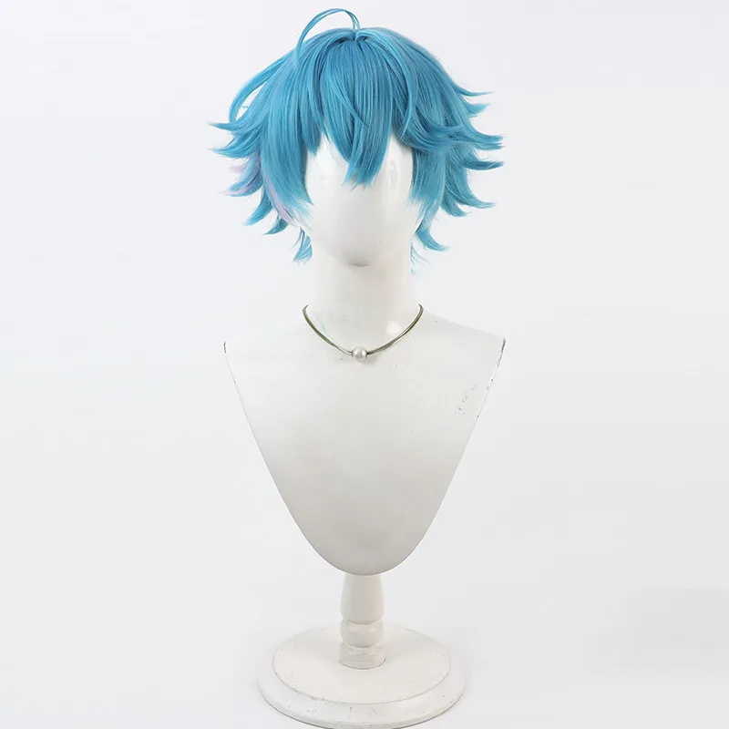 Wuthering Waves Brant Cosplay Wig Gradient Flipped Tips Simulation Scalp Anime Hair