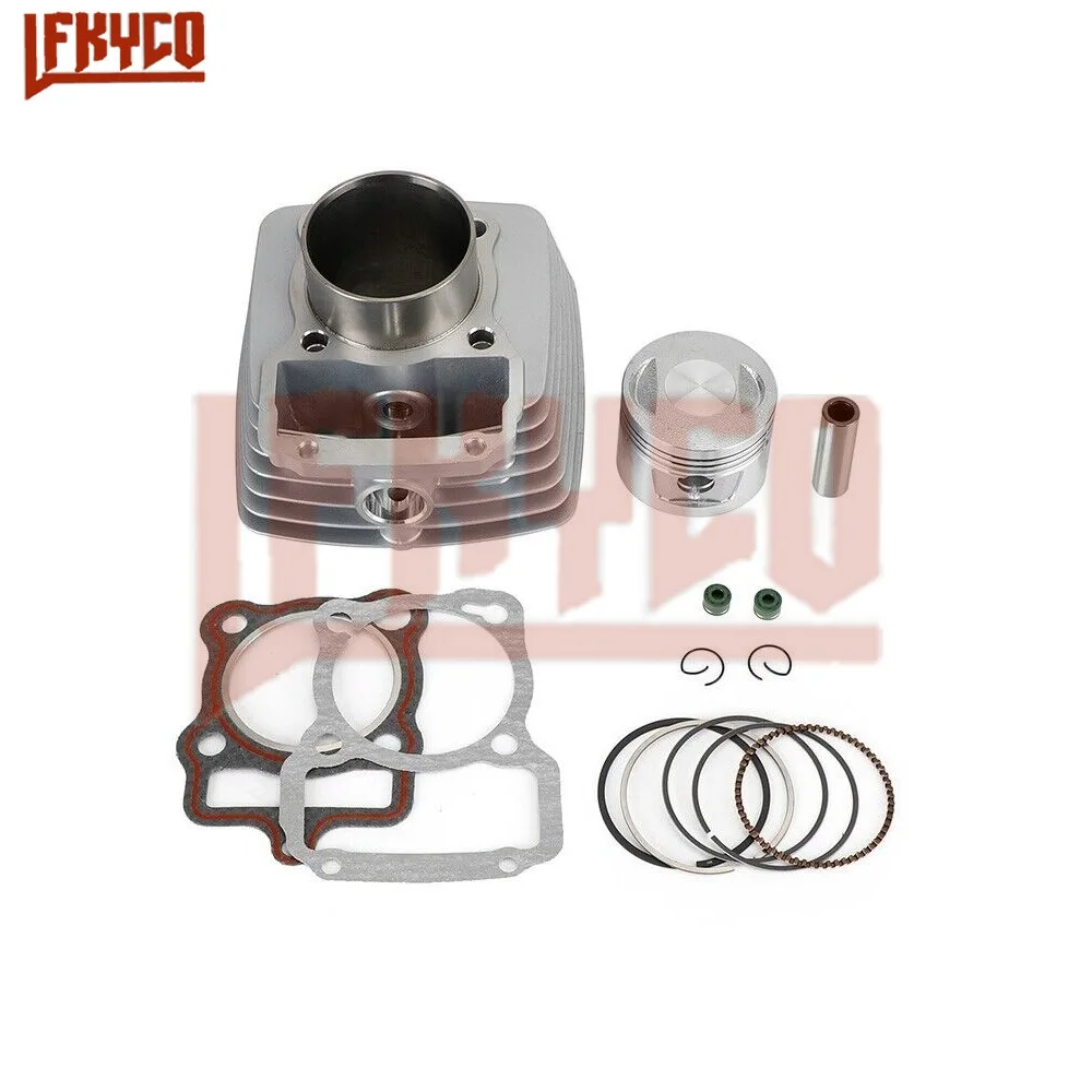 Motorcycle 56.5mm/62mm Moto Engine Cylinder 125CC 150CC Piston Gasket Kit Motor for HONDA CG 125 CG125 TITAN Motoblock ATV Parts