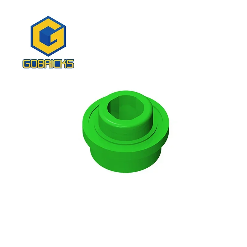 Gobricks 1 Stuks Moc Plaat Rond 1X1 Met Stud Bakstenen Compatibel Met 85861 28626 29387 Model Bouwstenen Onderdelen Kids Diy Speelgoed