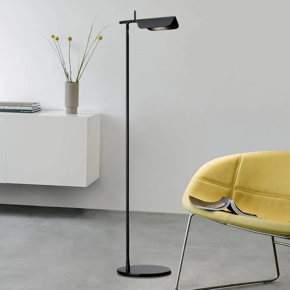 Italian Designer TAB Floor Lamp Table Light Minimalist LED Read Lighting for Bedoom Study Living Room Idoor Standting Decoration