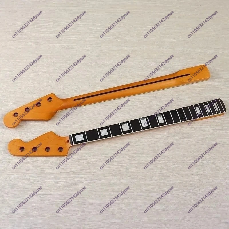 

Suitable for accessories electric guitar matte 20 pint handle square electric bass handle DIY four string bass guitar neck