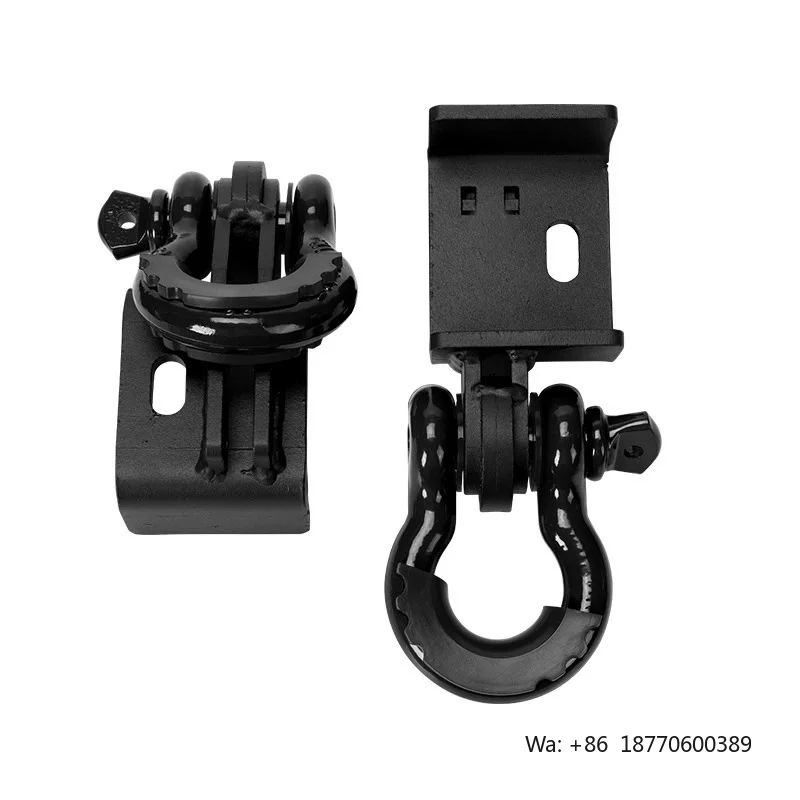Demon New Carbon Steel 3/4 Inch Shackle Tow Hook Bracket Bytes Front Part for Trailers & Accessories