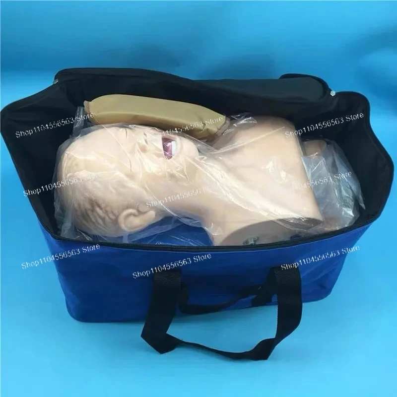 Advanced Airway Management Training Manikin with Teeth & Realistic Anatomy for Intubation & Emergency Skill Practice