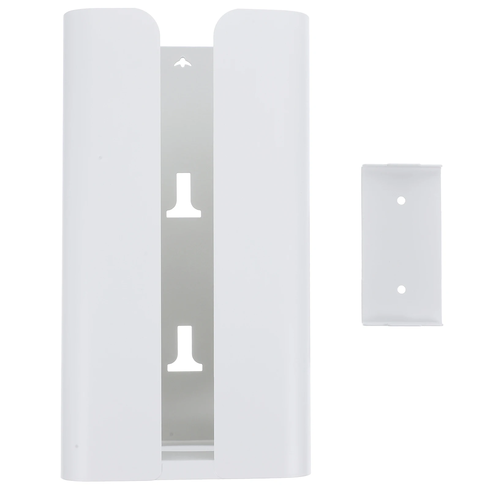 

Wall Hanging Trash Bag Organizer Tissue Box Storage White Clean Mounted Design Garbage Dispenser Holder
