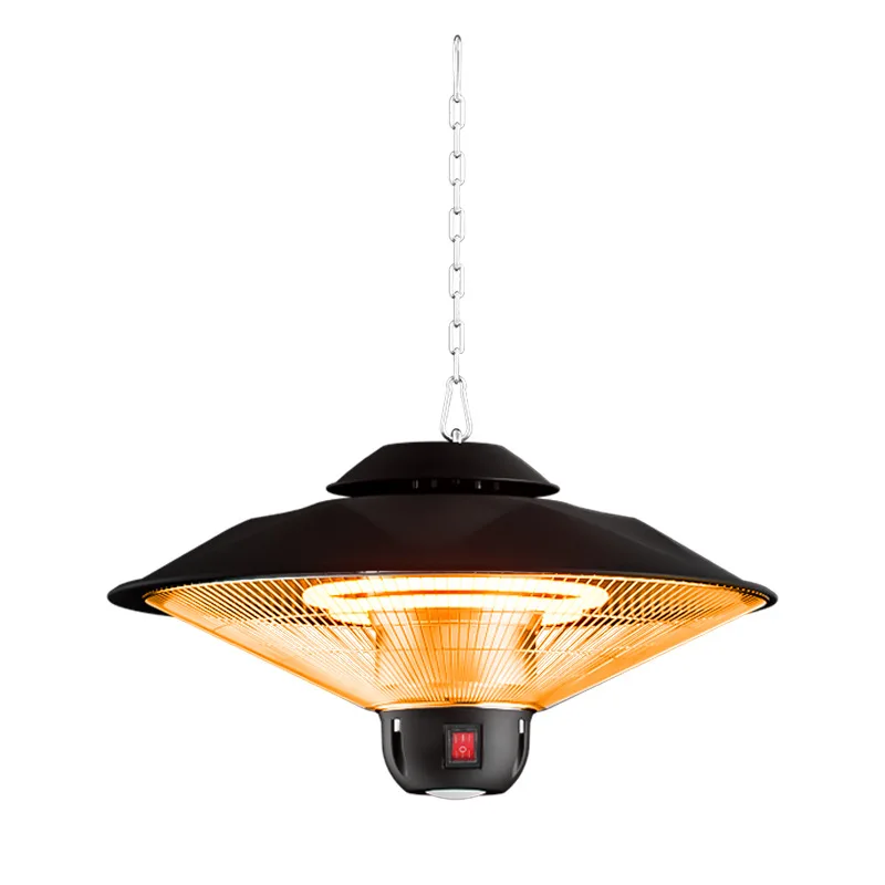 AC110-240V Electric Patio Outdoor Heater hanging IP44 Waterproof Heater Patio Heater electric warmer 74cm diameter